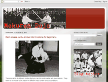 Tablet Screenshot of mokurendojo.com